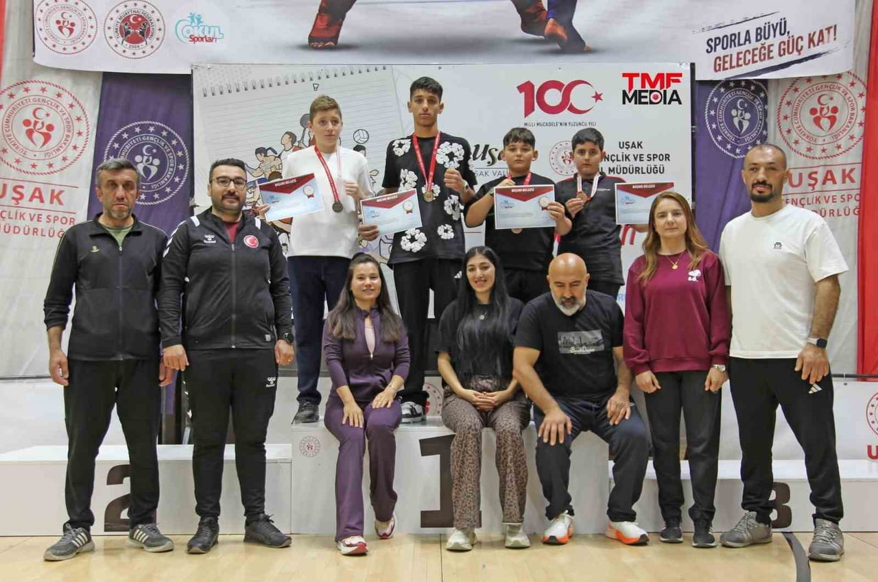 AYDINLI SPORCULAR UŞAK’TAN MADALYA İLE DÖNDÜ