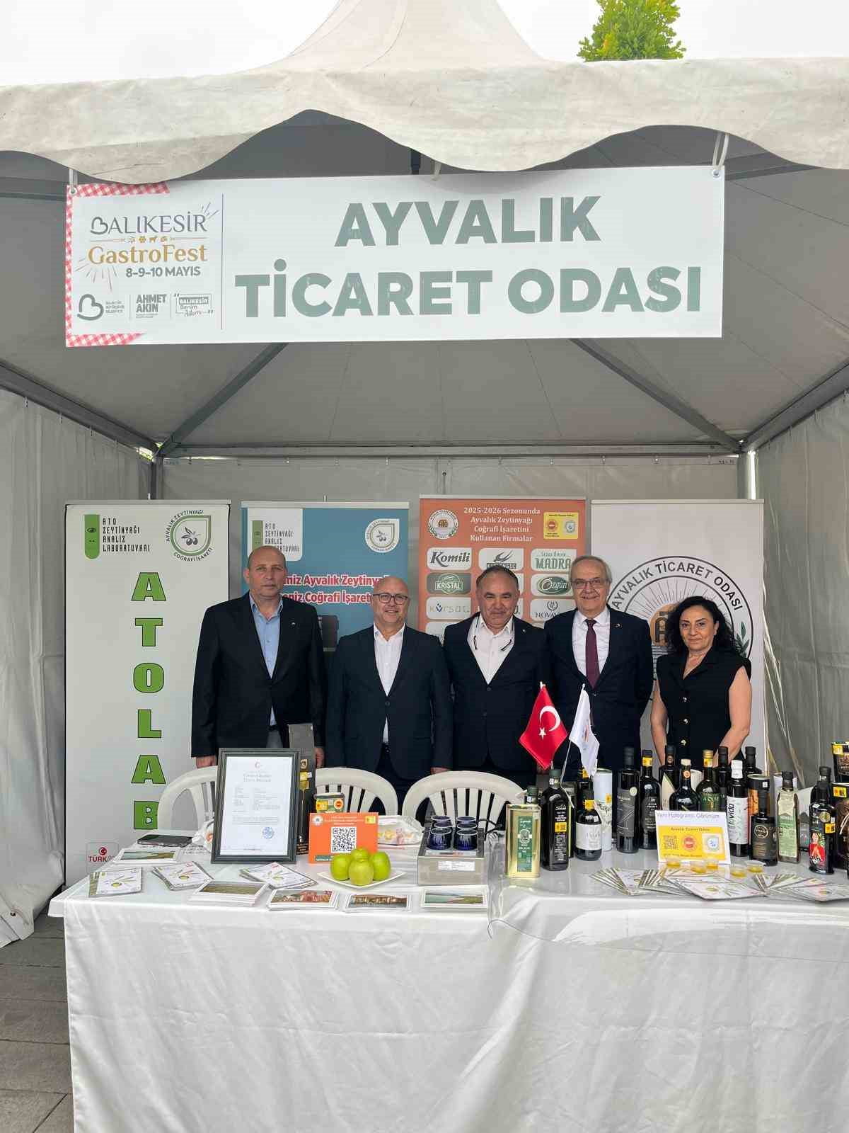 AYVALIK ZEYTİNYAĞI, BALIKESİR GASTROFEST’İN YILDIZI OLDU