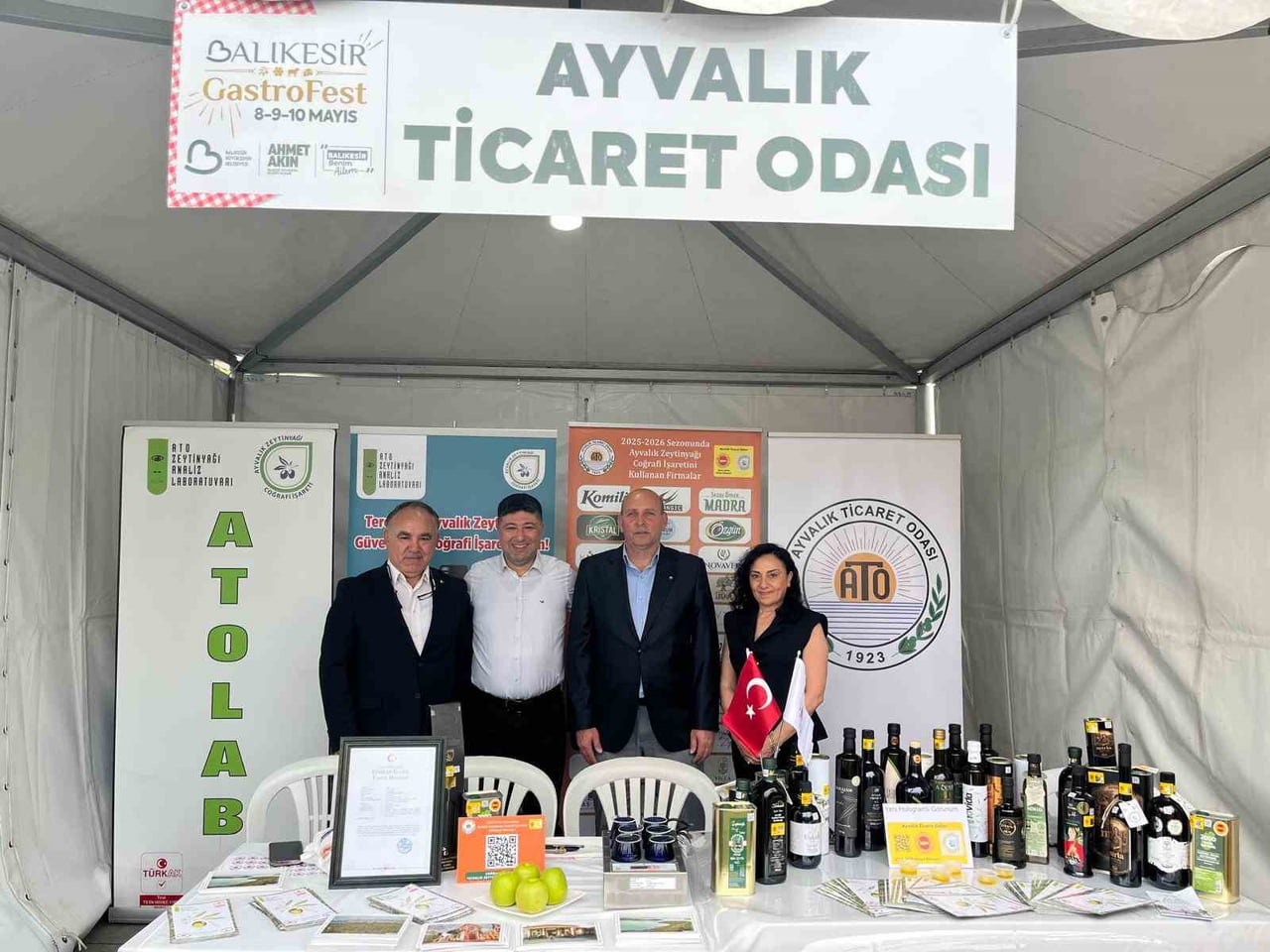 AYVALIK ZEYTİNYAĞI, BALIKESİR GASTROFEST’İN YILDIZI OLDU