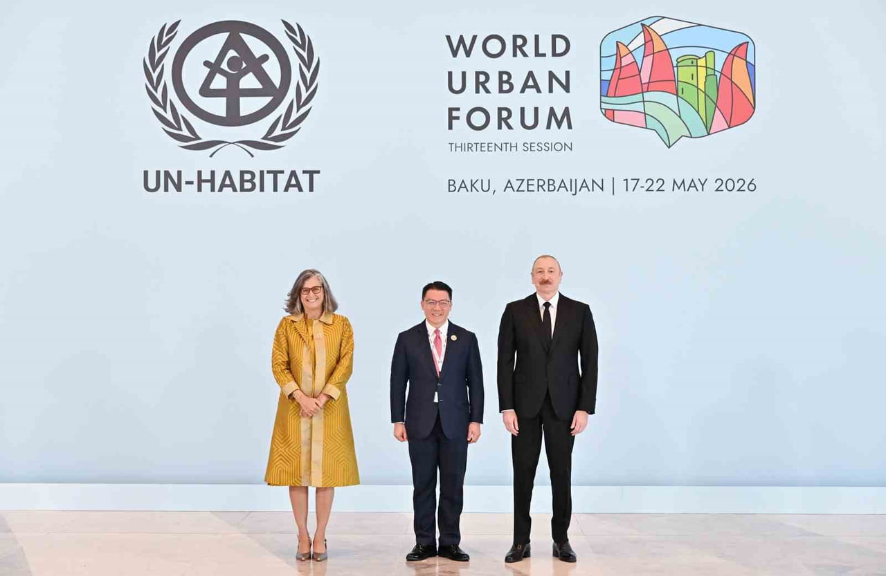 AZERBAYCAN’DA DÜZENLENEN 13’ÜNCÜ DÜNYA KENTSEL FORUMU’NUN RESMİ AÇILIŞ TÖRENİ...