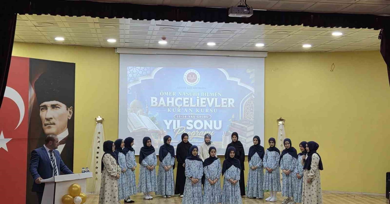 AZİZİYE İLÇE MÜFTÜLÜĞÜ’NE BAĞLI BAHÇELİEVLER ÖMER NASUHİ BİLMEN KUR'AN KURSU, 11-14 YAŞ GRUBU...