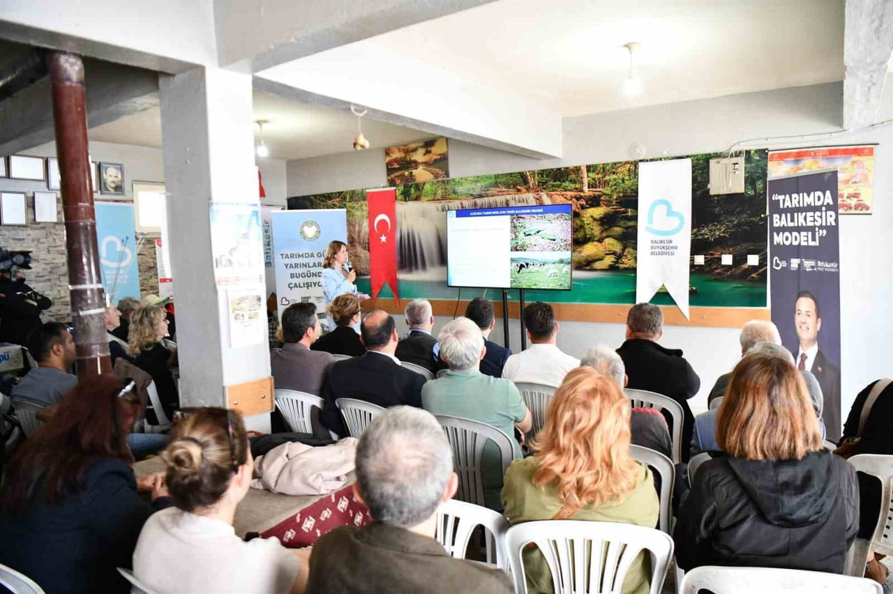 BALIKESİR BÜYÜKŞEHİR’DEN ÇİFTÇİYE EĞİTİM, DOĞAYA NEFES