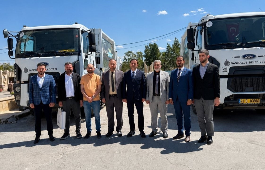 BAŞİSKELE BELEDİYESİ TARAFINDAN, SURİYE'NİN AZEZ BELEDİYESİNE ÇEVRE SAĞLIĞI VE TEMİZLİK...