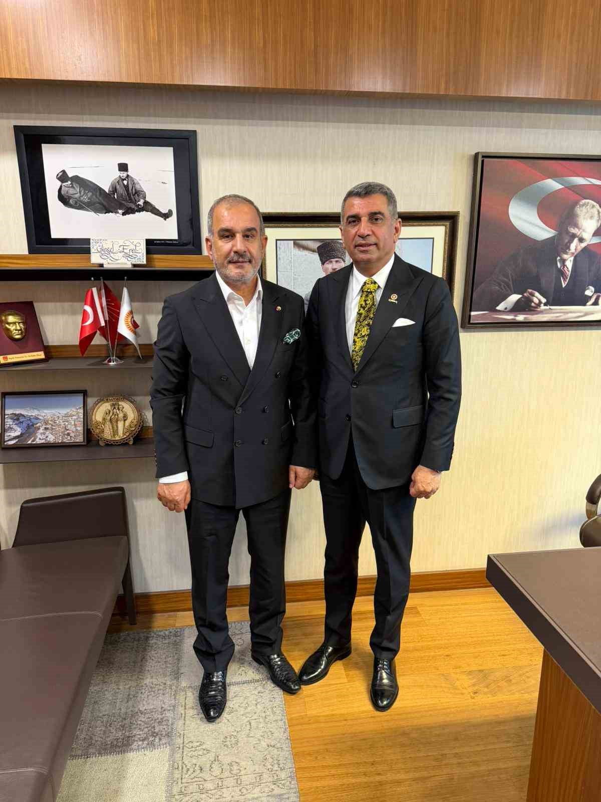 BAŞKAN ALAN, TÜRKİYE BÜYÜK MİLLET MECLİSİ’NDE ELAZIĞ MİLLETVEKİLLERİ EROL KELEŞ, EJDER AÇIKKAPI...