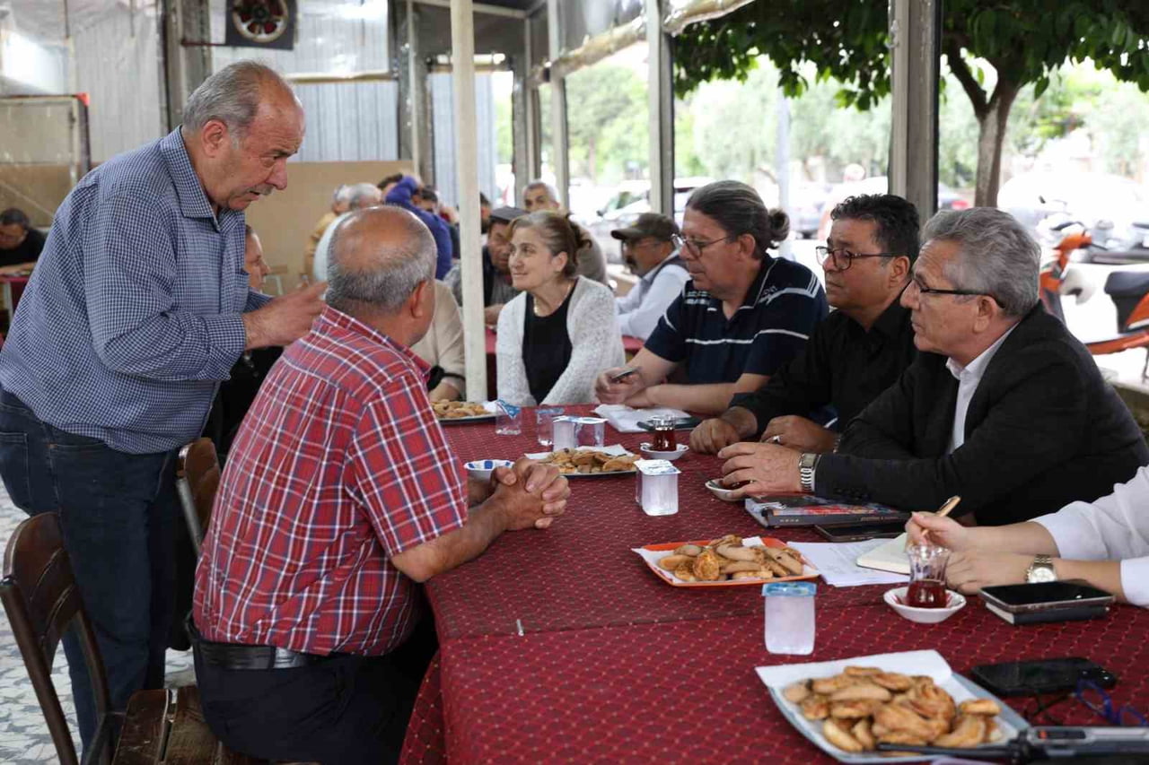 BAŞKAN TETİK, ŞİRİNEVLER’DE VATANDAŞLARI DİNLEDİ