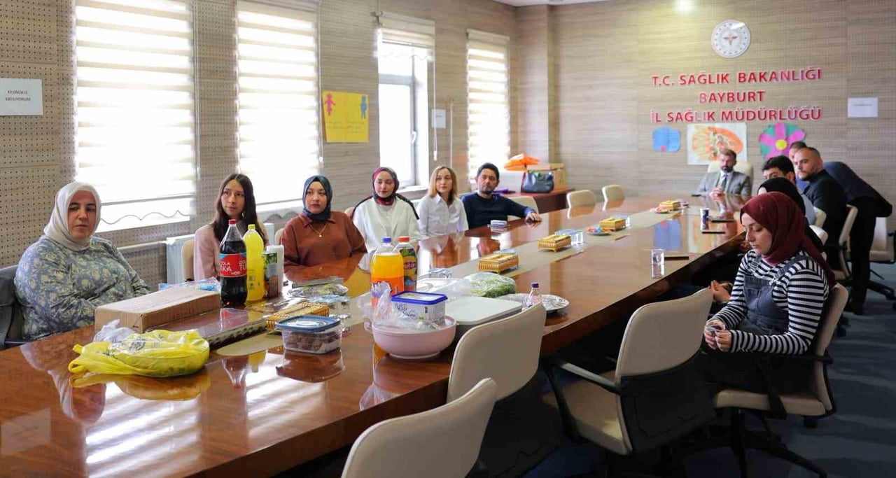 BAYBURT'TA SAĞLIK ÇALIŞANLARINA ANNE SAĞLIĞI VE AİLE PLANLAMASI EĞİTİMİ VERİLDİ