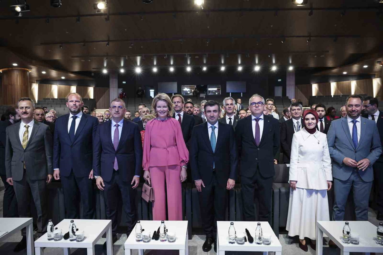 BELÇİKA EKONOMİK MİSYONU KAPSAMINDA TÜRKİYE'YE ZİYARET DÜZENLEYEN BELÇİKA KRALİÇESİ MATHİLDE...
