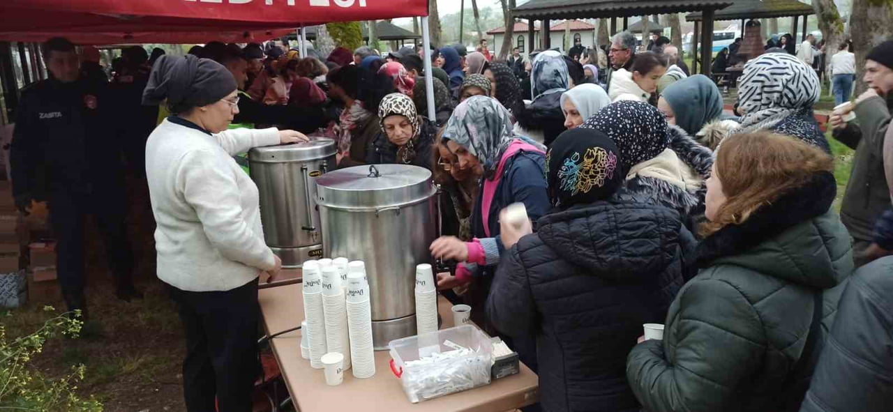 BELEDİYA TARAFINDAN DAVETLİLERE ÇEŞİTLİ İKRAMLARDA BULUNULDU