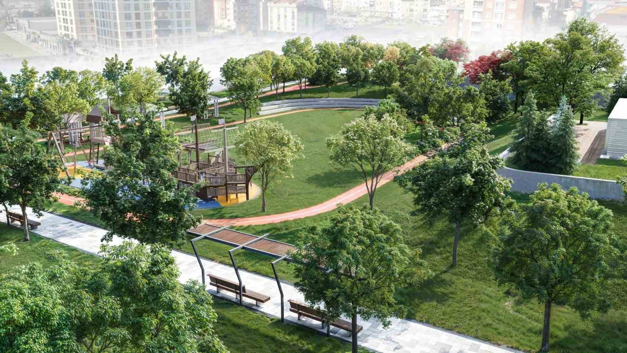 BEŞ MAHALLENİN KESİŞTİĞİ YERE YAPILACAK OLAN DÖKÜMCÜLER MİLLET BAHÇESİ, İLÇENİN BULUŞMA NOKTASI...