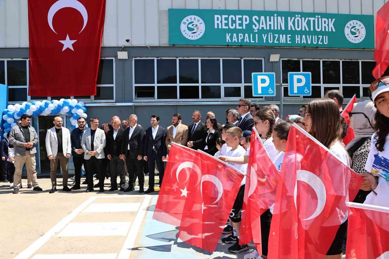 BEYKOZ BELEDİYESİ, R. ŞAHİN KÖKTÜRK SPOR KOMPLEKSİ YÜZME HAVUZUNU BAŞTAN AŞAĞI YENİLEYEREK 19...