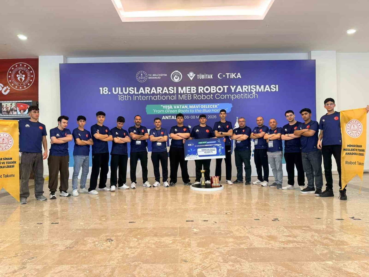 BİLECİK'İN BOZÜYÜK İLÇESİNDE MİMAR SİNAN MESLEKİ VE TEKNİK ANADOLU LİSESİ ÖĞRENCİLERİ, ‘18....