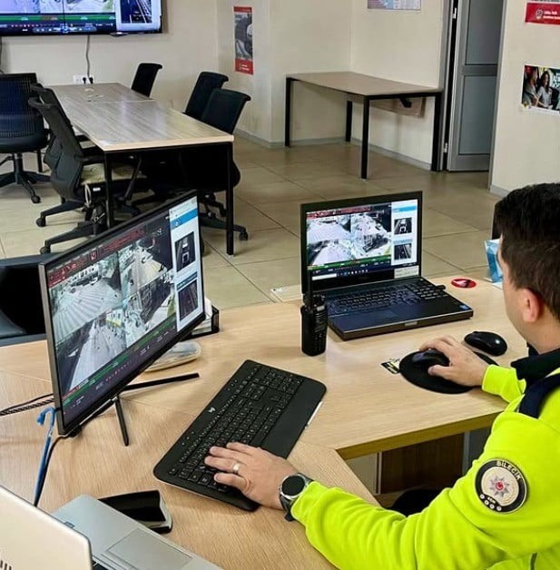 BİLECİK'TE KGYS DESTEKLİ TRAFİK DENETİMİ