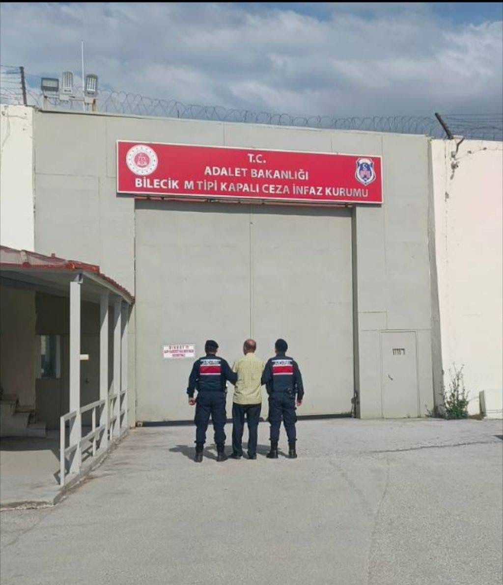 BİLECİK’TE 3 YIL 6 AY HAPİS CEZASI BULUNAN ŞAHIS YAKALANDI