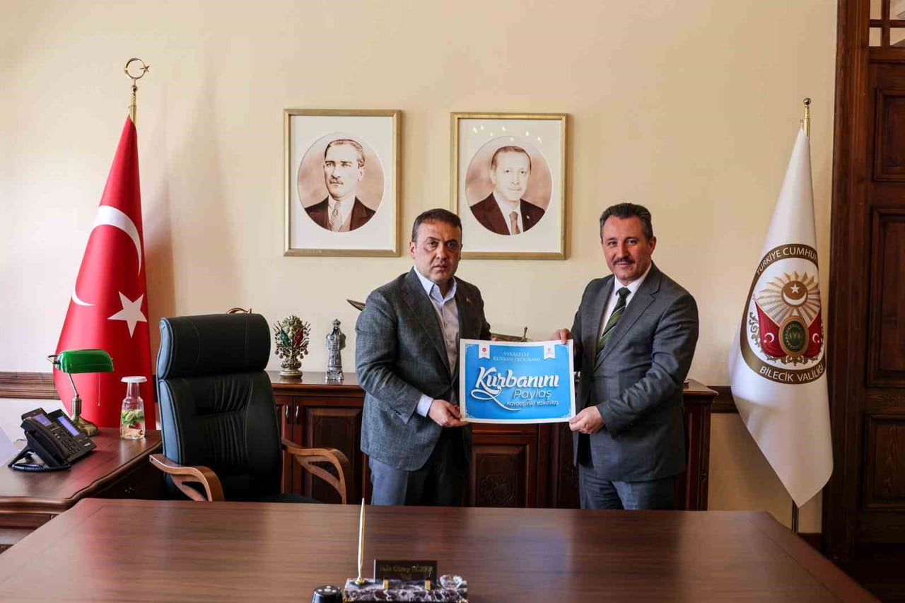 BİLECİK’TE KURBAN VEKÂLETLERİ GAZZE İÇİN BAĞIŞLANDI