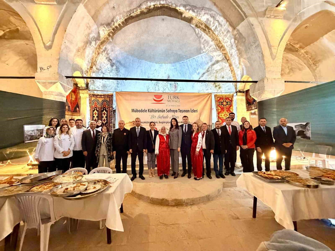“BİR SOFRADA MİRAS” TEMALI TÜRK MUTFAĞI HAFTASI PROGRAMI KONAKLI RUM KİLİSESİ’NDE...
