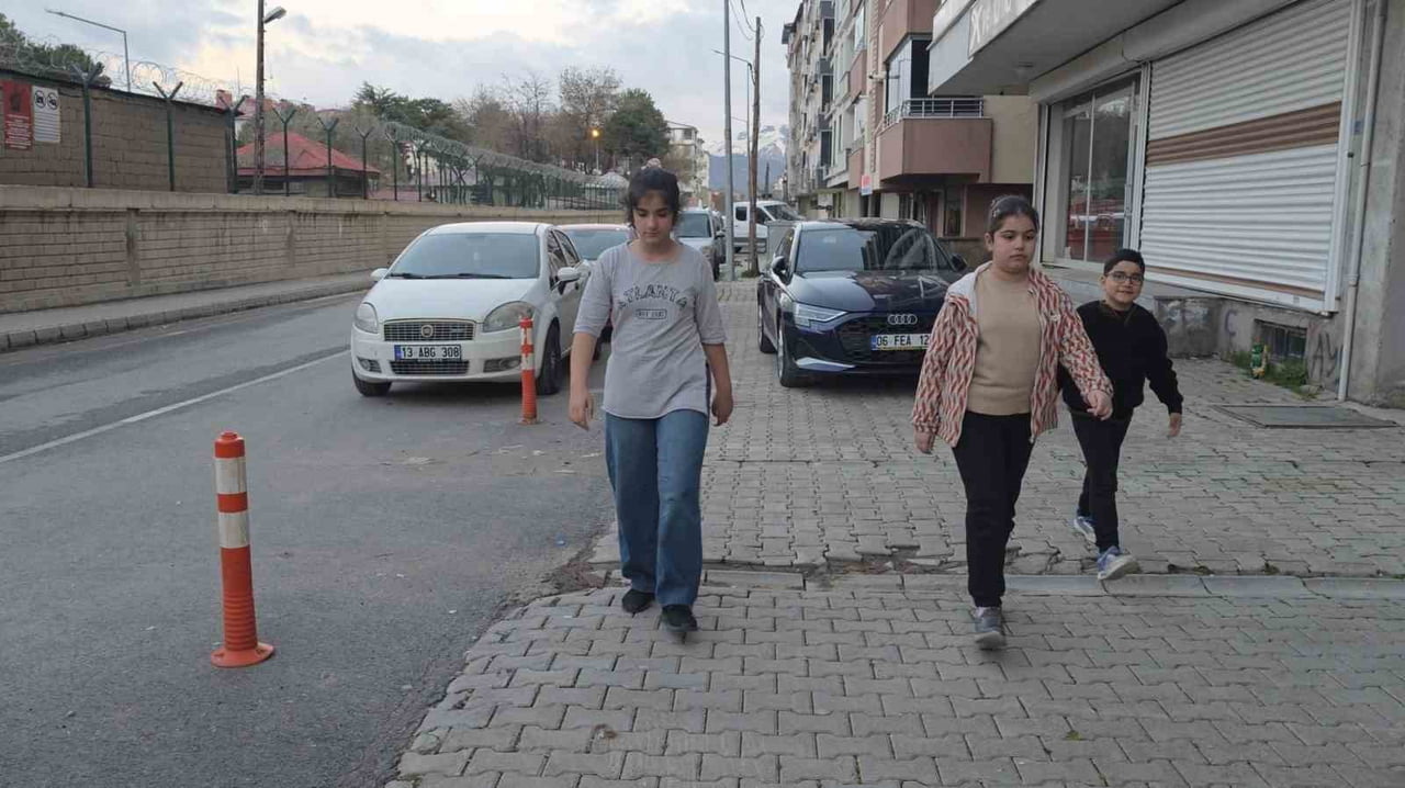 BİTLİS’İN TATVAN İLÇESİNDE, AĞAÇTAN DÜŞEN YAVRU KUŞU EZİLMEMESİ İÇİN YOLDAN ALIP KALDIRIMA KOYAN...