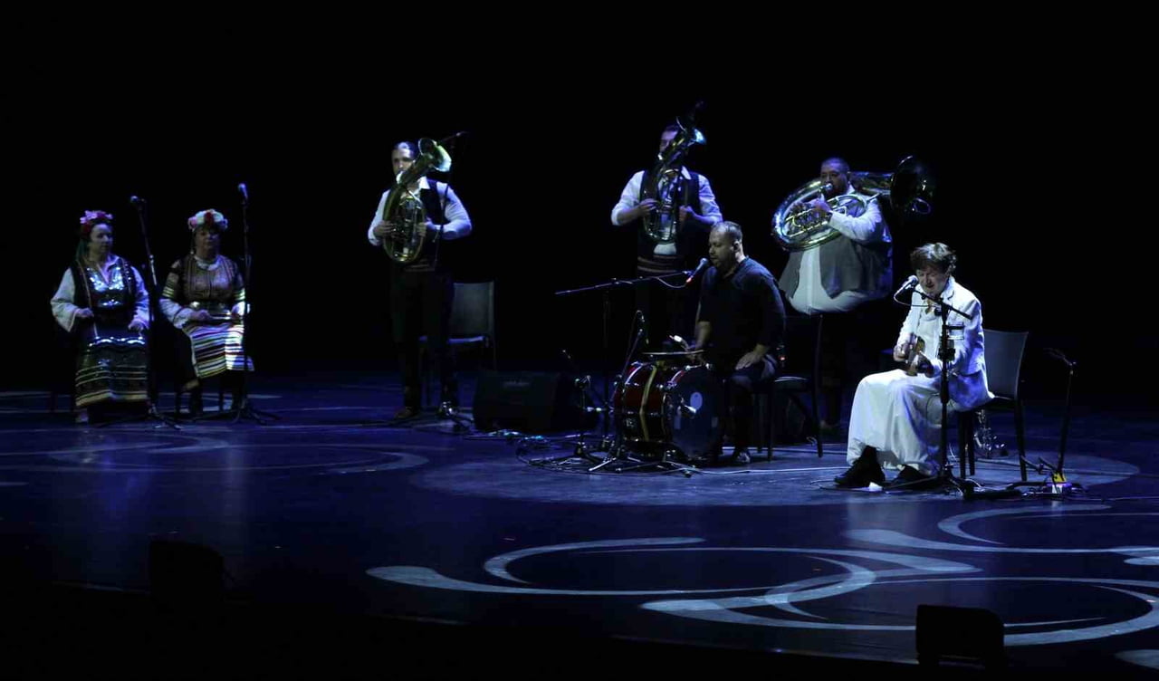 BOSNALI BESTECİ GORAN BREGOVİC, ANKARA’DA VERDİĞİ KONSERLE BAŞKENTLİLERİ COŞTURDU.