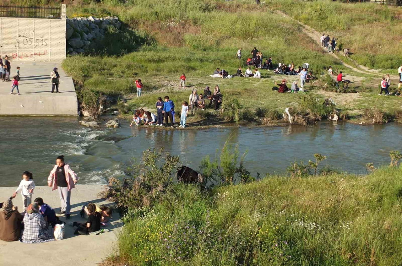 BURHANİYE İLÇESİNDE, GELENEKSEL HIDIRELLEZ KUTLAMASI KARINCA DERESİ'NDE YAPILDI. DERE KENARINI...