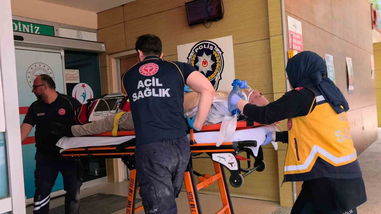 BURSA’NIN İNEGÖL İLÇESİNDE FAALİYET GÖSTEREN BİR DEMİR DOĞRAMA İŞYERİNDE MEYDANA GELEN İŞ...