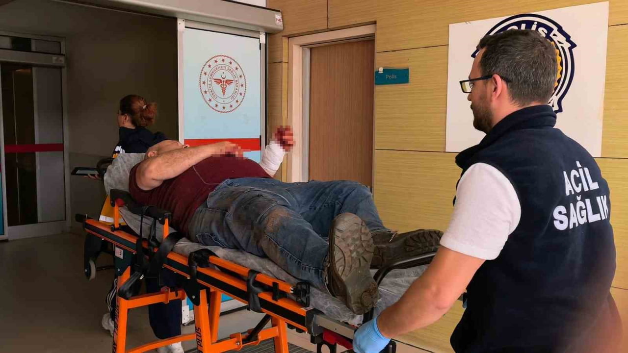 BURSA’NIN İNEGÖL İLÇESİNDE FAALİYET GÖSTEREN BİR KERESTE DOĞRAMA İMALATHANESİNDE MEYDANA GELEN İŞ...