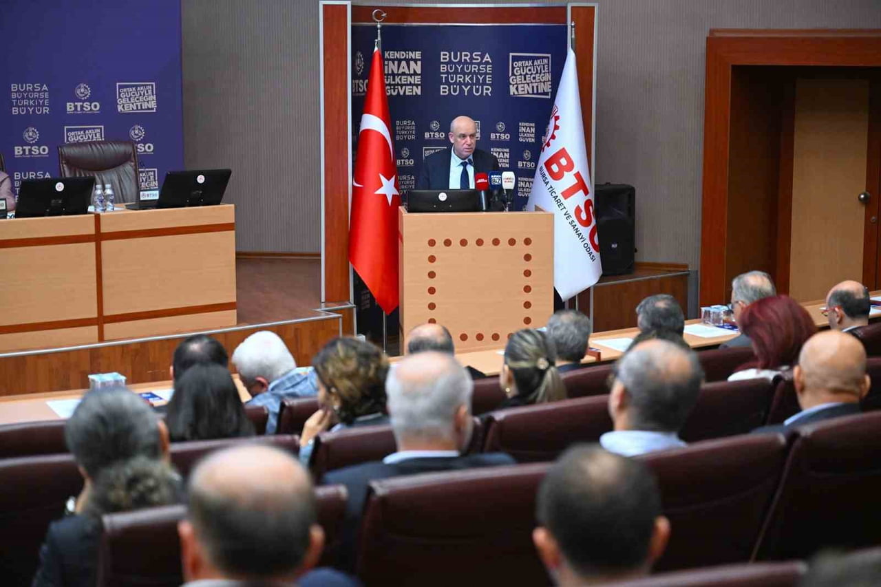 BURSA TİCARET VE SANAYİ ODASI (BTSO) MAYIS AYI MECLİS TOPLANTISI ODA HİZMET BİNASI’NDA...
