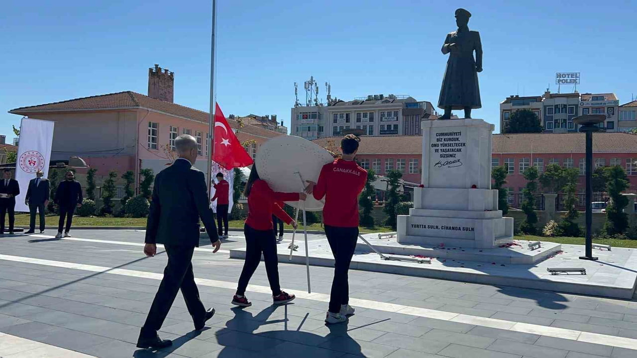 ÇANAKKALE’DE 19 MAYIS ATATÜRK’Ü ANMA, GENÇLİK VE SPOR BAYRAMI’NIN 107'NCİ YIL DÖNÜMÜ TÖREN VE...