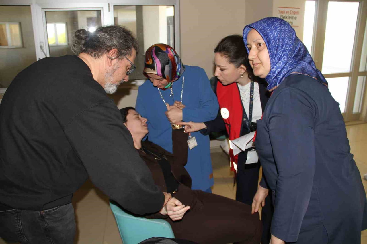 ÇARŞAMBA DEVLET HASTANESİ TARAFINDAN GERÇEKLEŞTİRİLEN KAPSAMLI AFET VE ACİL DURUM TATBİKATINDA...