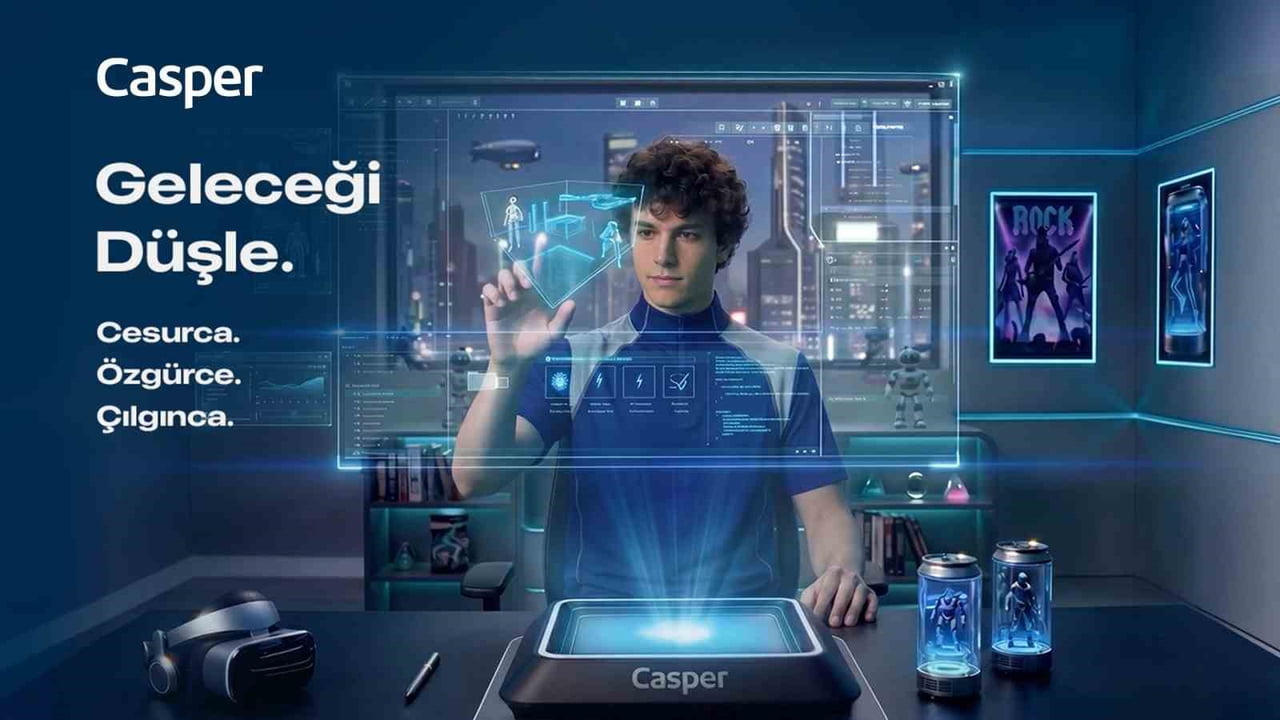 CASPER, KURULUŞUNUN 35. YILI KAPSAMINDA HAZIRLADIĞI "GELECEĞİ DÜŞLE" ADLI KISA FİLMİ...