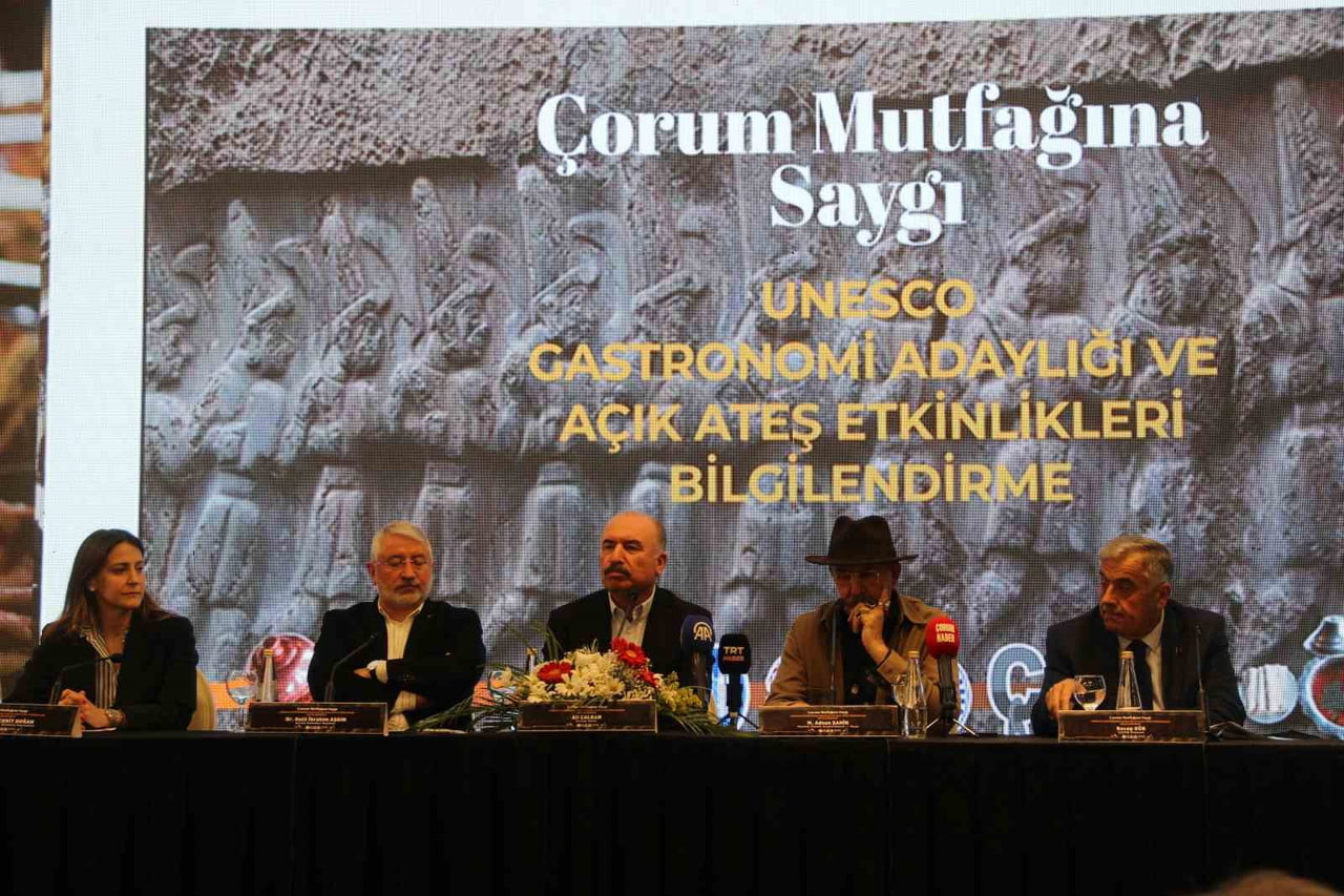 ÇORUM, BİNLERCE YILLIK MUTFAK KÜLTÜRÜNÜ DÜNYA SAHNESİNE TAŞIMAK İÇİN "GASTRO ÇORUM" PROJESİYLE...