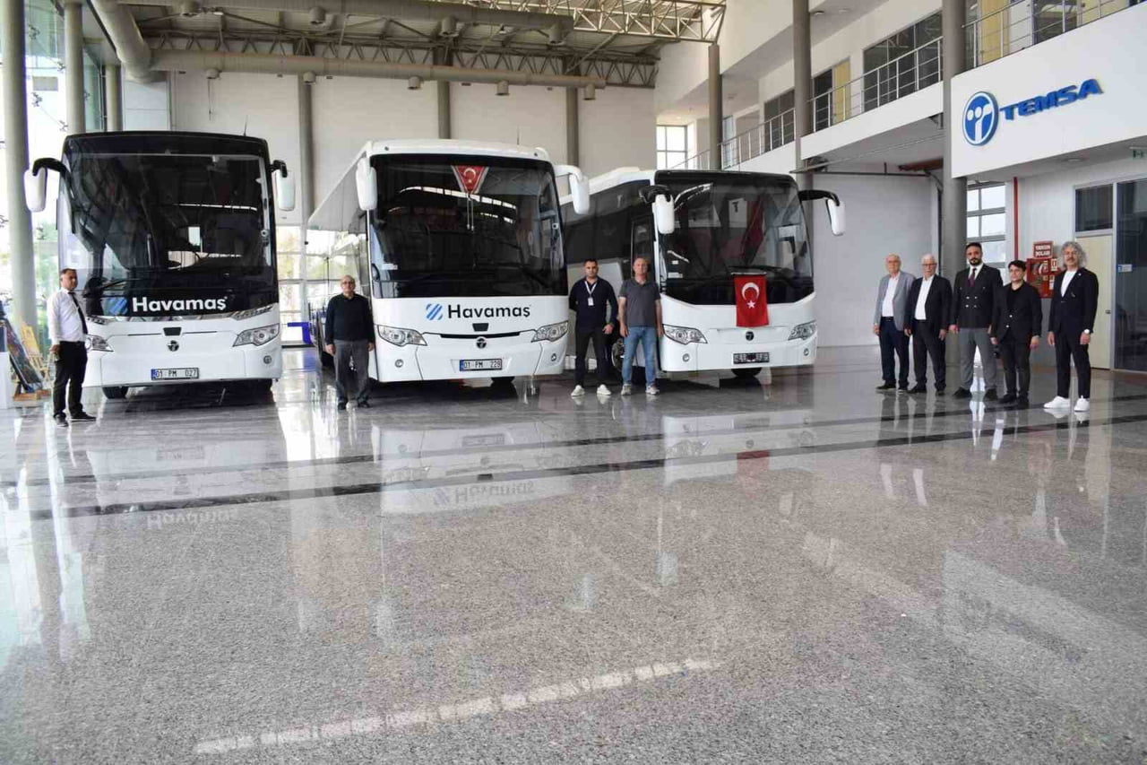 ÇUKUROVA ULUSLARARASI HAVALİMANI’NDA YOLCU TAŞIMACILIĞI HİZMETİ VEREN HAVAMAŞ, FİLOSUNU 8 YENİ...