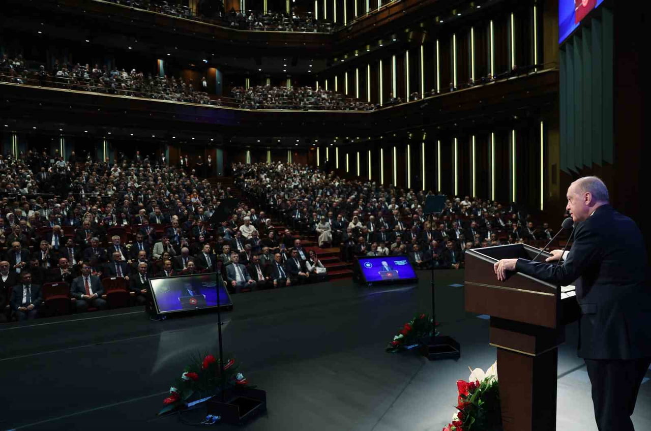 CUMHURBAŞKANI ERDOĞAN, BEŞTEPE MİLLET KONGRE VE KÜLTÜR MERKEZİ'NDE DÜZENLENEN VAKIFLAR HAFTASI...
