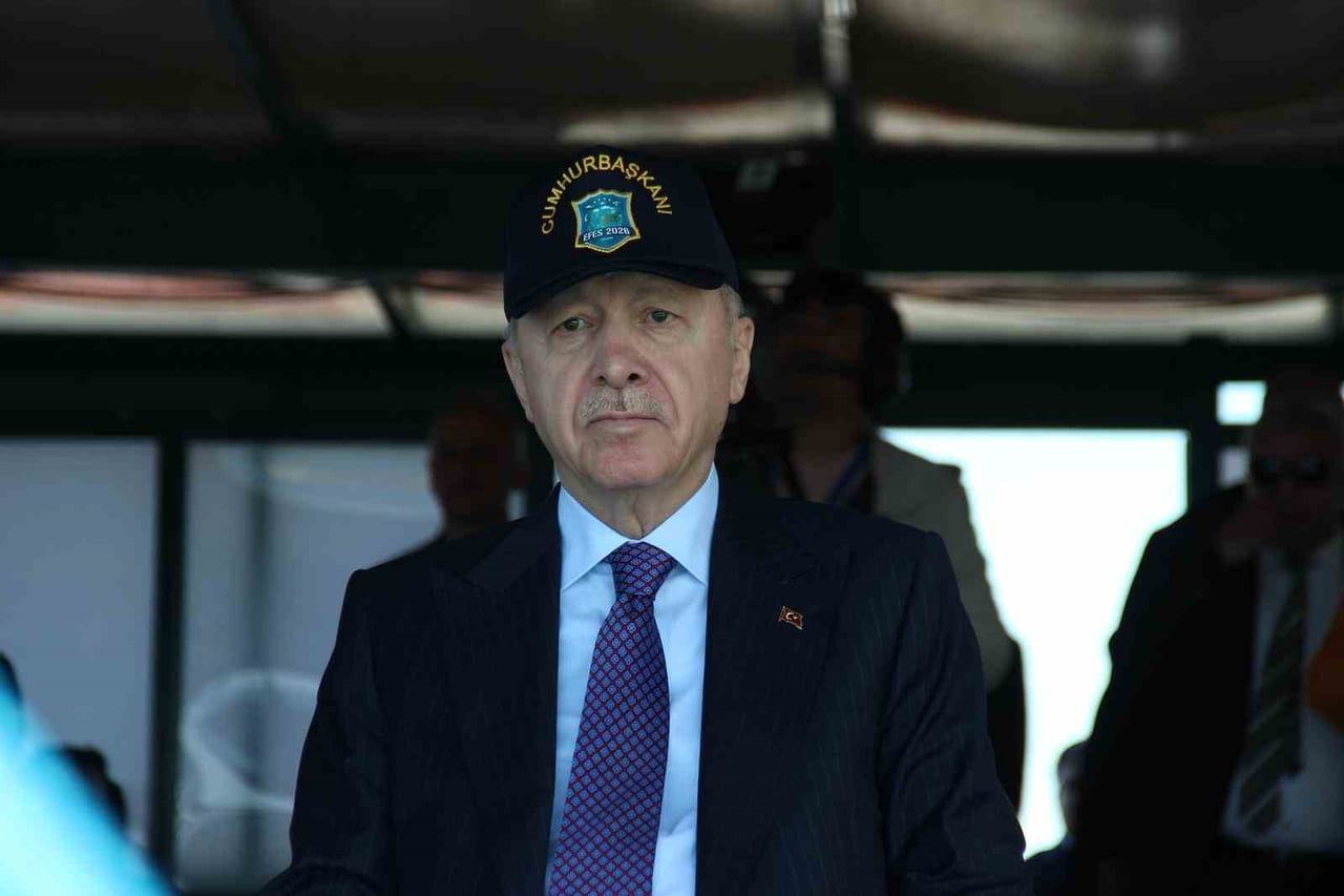 CUMHURBAŞKANI ERDOĞAN, EFES 2026 TATBİKATINI İZLEDİ.