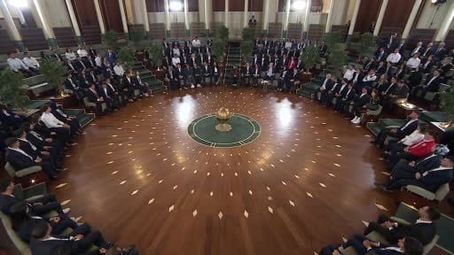 Cumhurbaşkanı Erdoğan, gençler ve milli sporcularla bir araya geldi