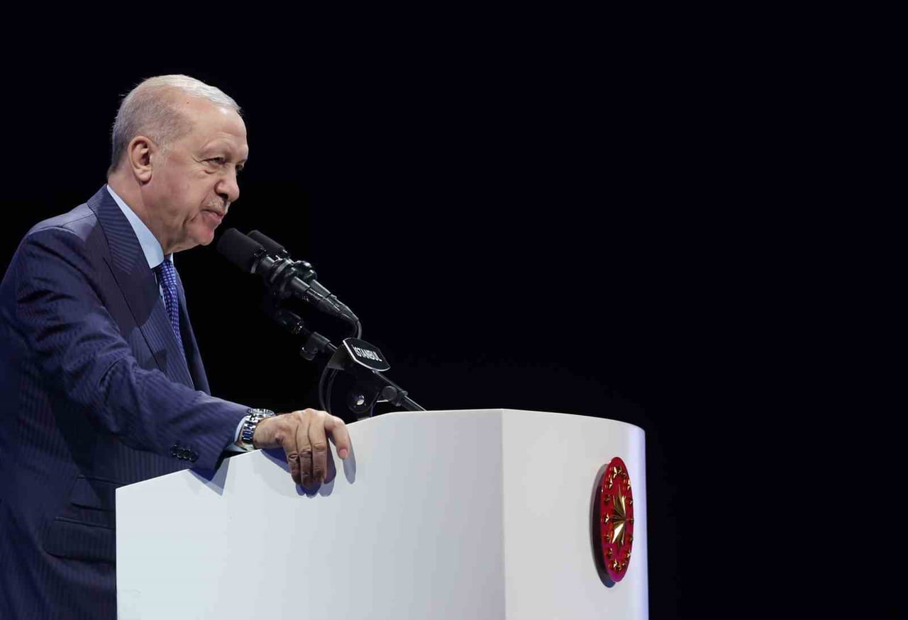 CUMHURBAŞKANI ERDOĞAN, İSTANBUL FUAR MERKEZİ'NDE DÜZENLENEN SAHA 2026 ULUSLARARASI SAVUNMA...