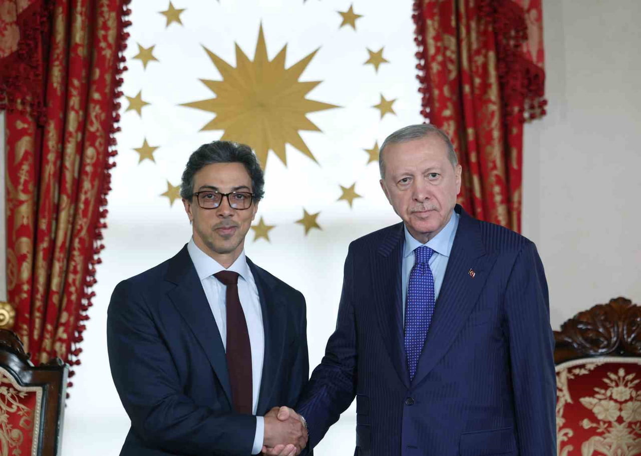 CUMHURBAŞKANI RECEP TAYYİP ERDOĞAN, BİRLEŞİK ARAP EMİRLİKLERİ (BAE) DEVLET BAŞKAN YARDIMCISI ŞEYH...