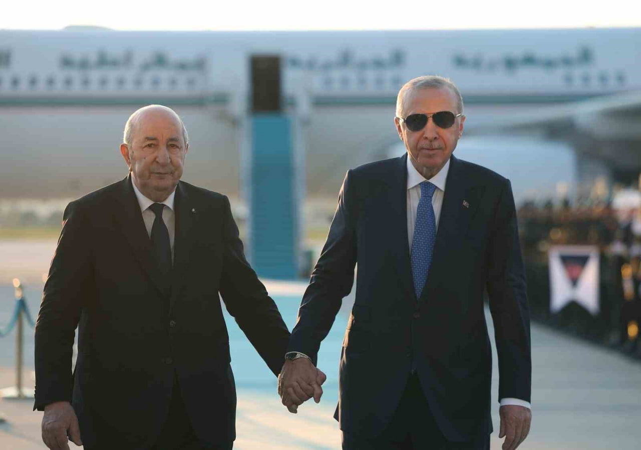 CUMHURBAŞKANI RECEP TAYYİP ERDOĞAN, RESMİ ZİYARET İÇİN TÜRKİYE'YE GELEN CEZAYİR CUMHURBAŞKANI...