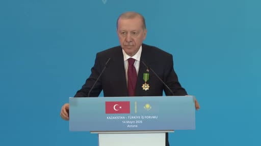 - Cumhurbaşkanı Recep Tayyip Erdoğan, Türkiye-Kazakistan İş Forumu Kapanış Toplantısında yaptığı...