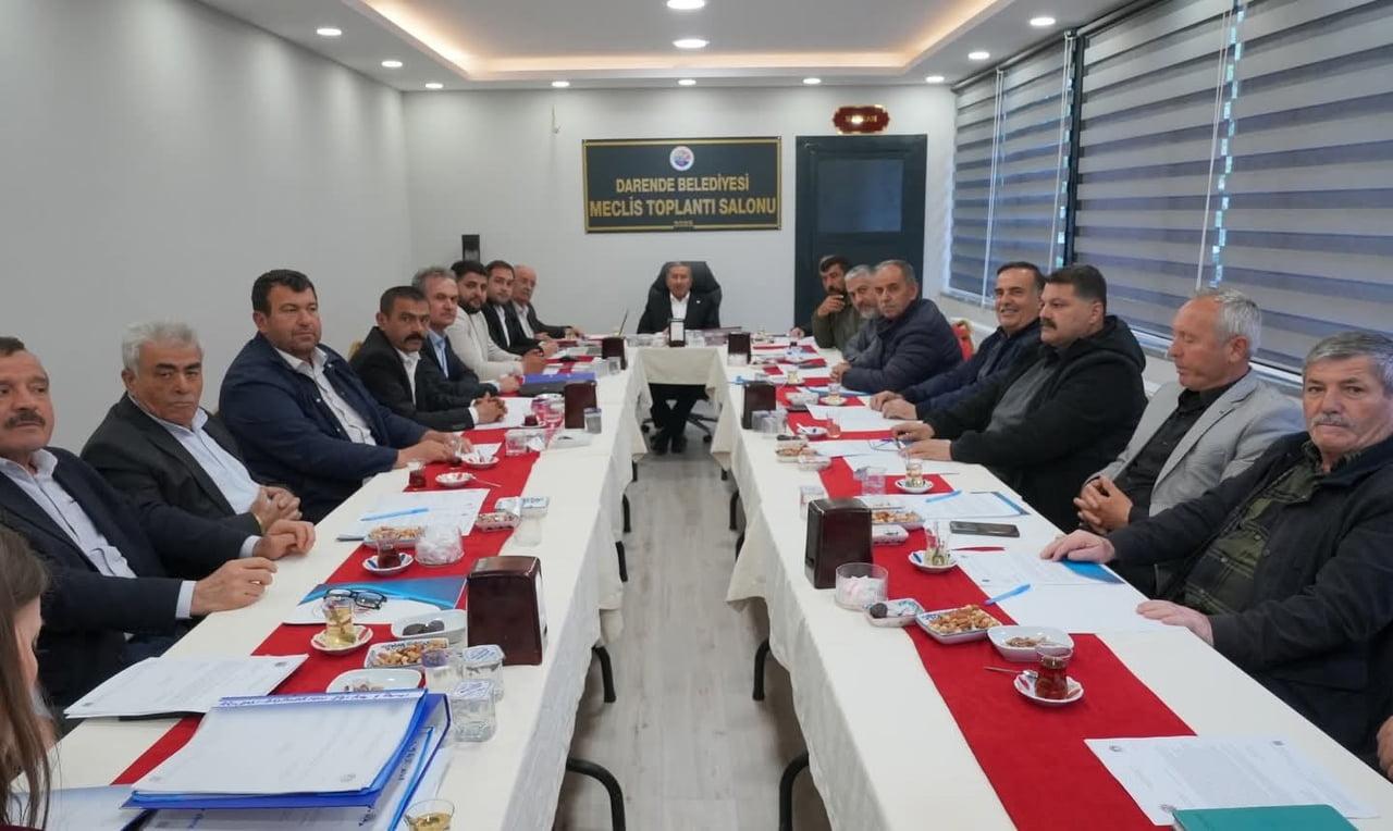 DARENDE BELEDİYESİ MAYIS AYI MECLİS TOPLANTISINI GERÇEKLEŞTİRDİ