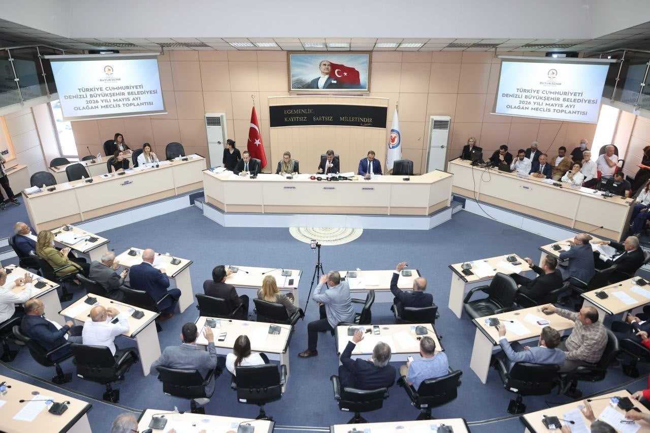 DENİZLİ BÜYÜKŞEHİR BELEDİYE MECLİSİ, MAYIS AYI OLAĞAN TOPLANTISINI GERÇEKLEŞTİRDİ. BAŞKAN BÜLENT...