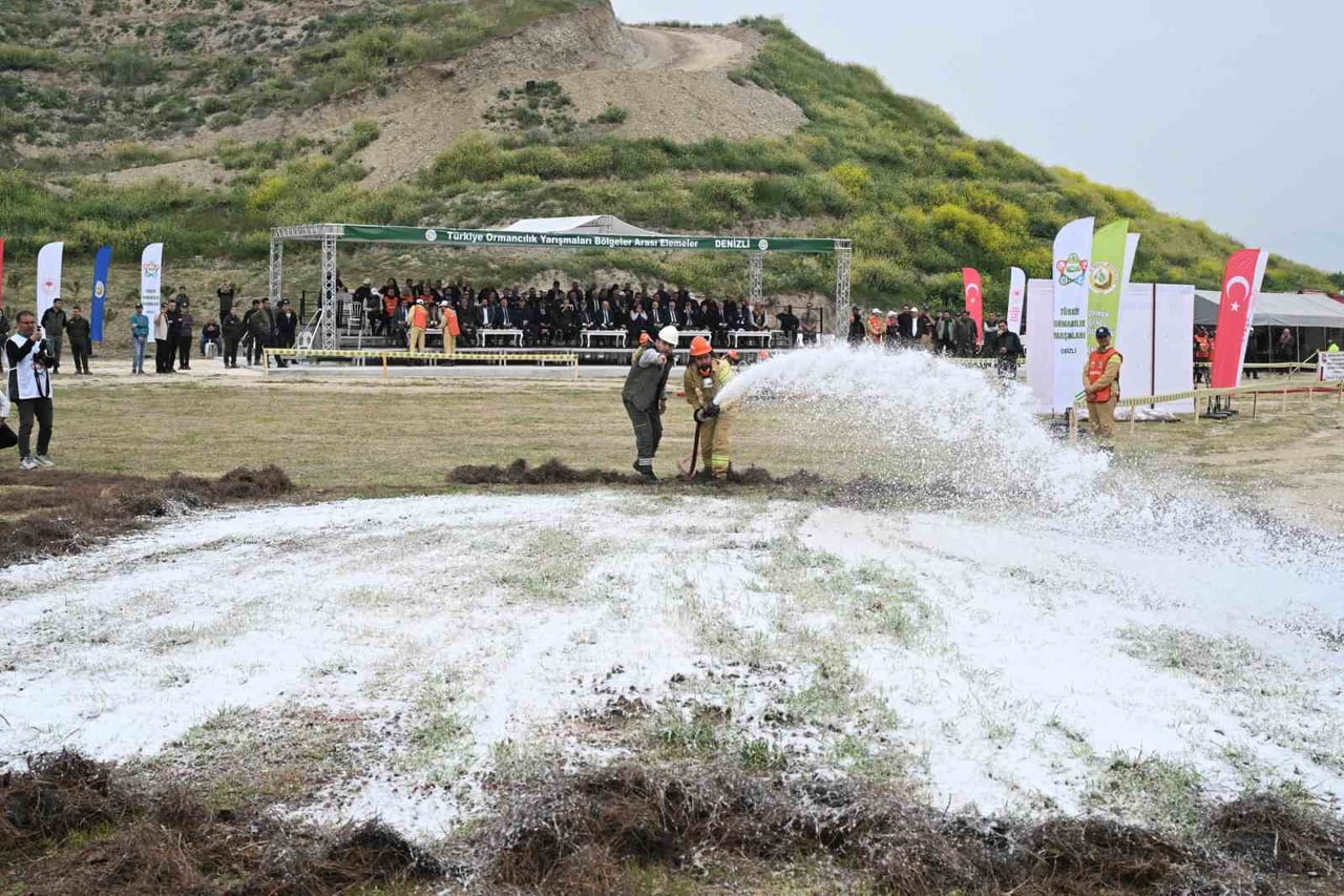 DENİZLİ’DE DÜZENLENEN TÜRKİYE ORMANCILIK YARIŞMALARI’NIN BÖLGESEL ETABINDA MUĞLA EKİBİ BİRİNCİ...