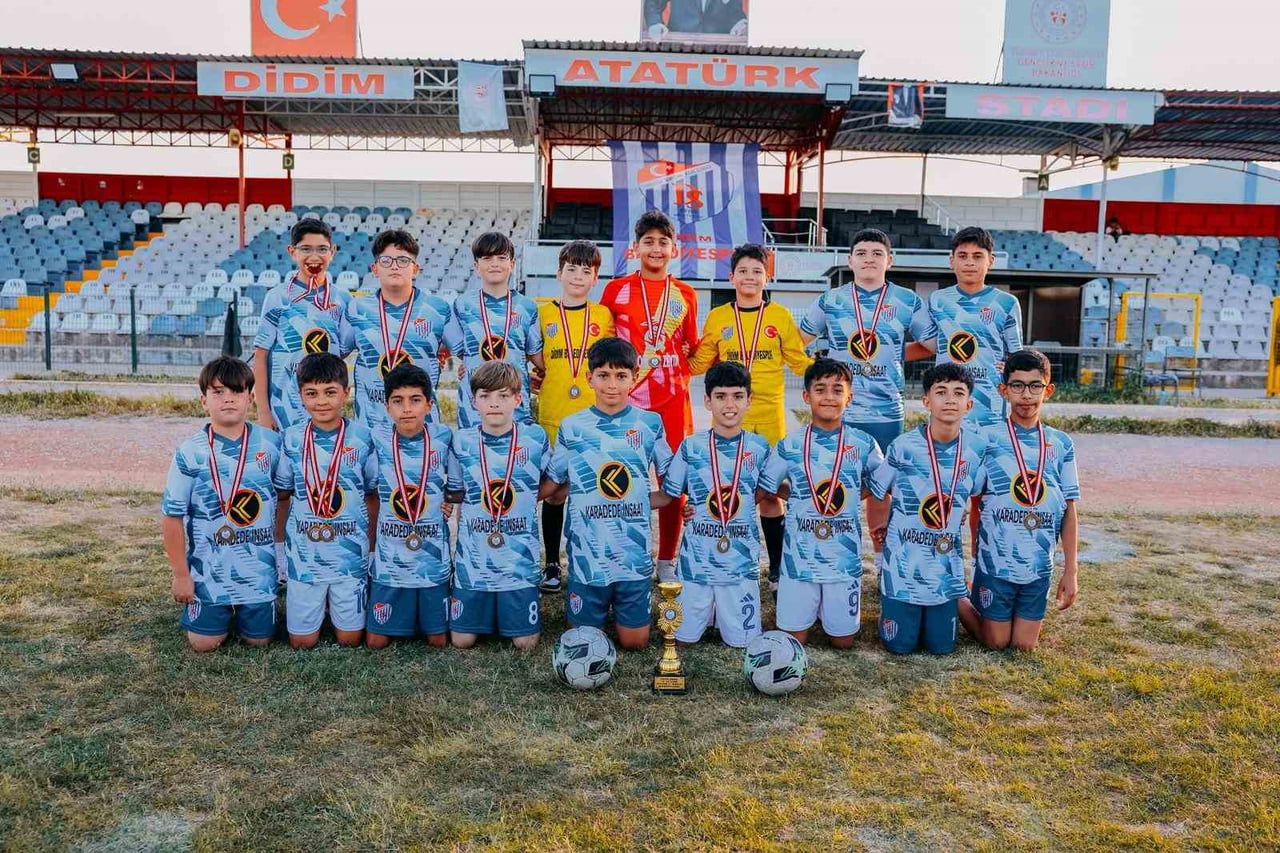 DİDİM BELEDİYESPOR 4 AYRI YAŞ KATEGORİSİNDE ŞAMPİYON
