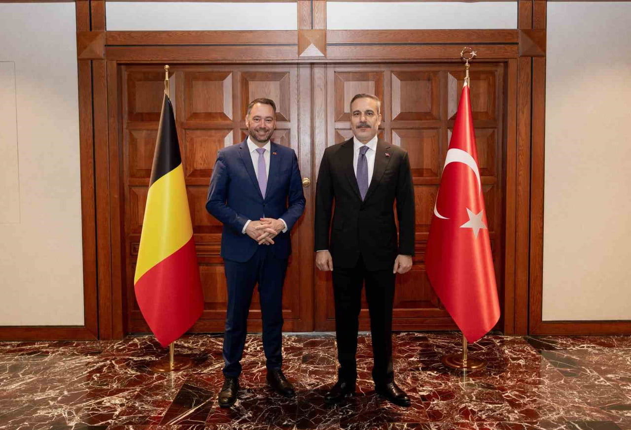 DIŞİŞLERİ BAKANI HAKAN FİDAN, BELÇİKA BAŞBAKAN YARDIMCISI VE DIŞİŞLERİ, AVRUPA İŞLERİ VE KALKINMA...