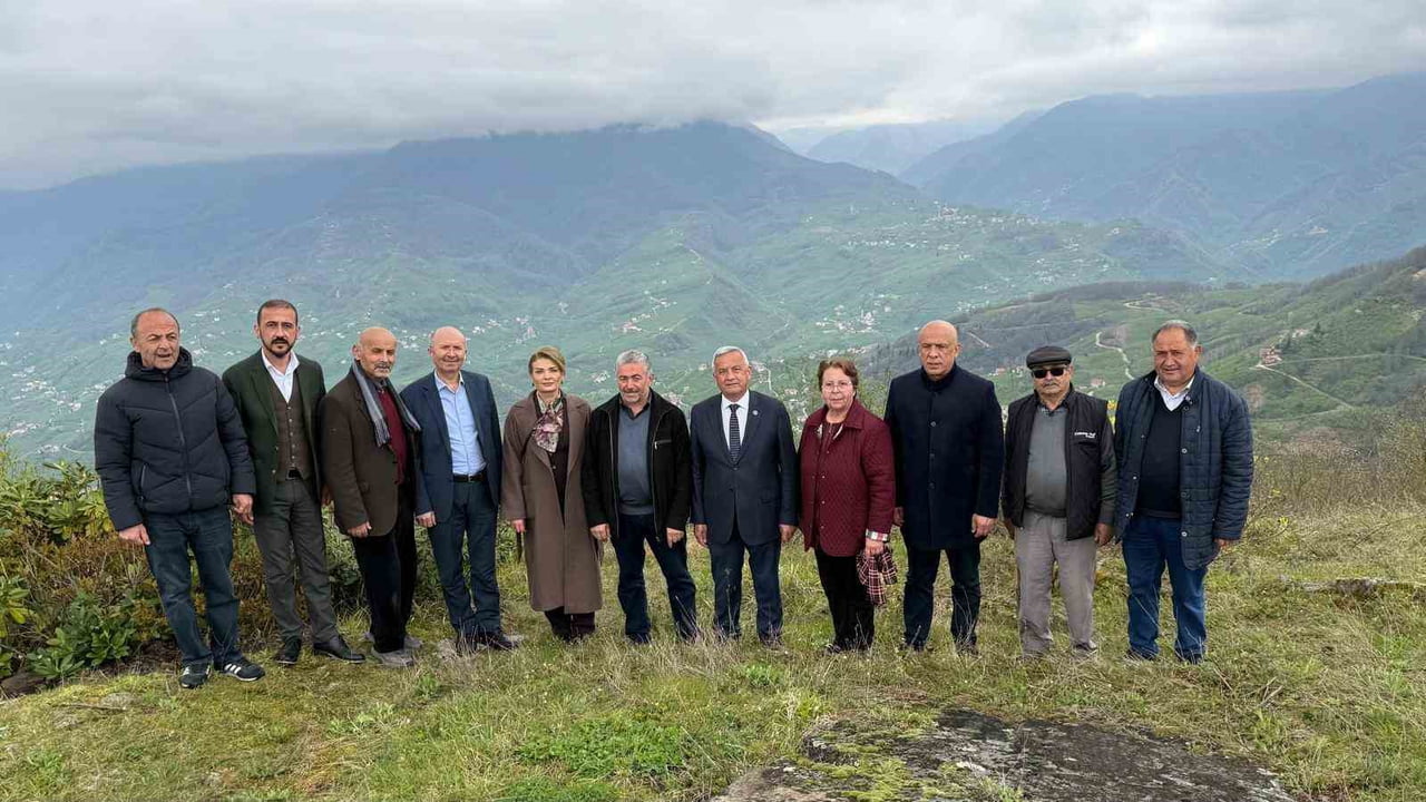 DOĞAL YAPISI SAYESİNDE GENİŞ BİR PANORAMİK GÖRÜŞ ALANI SUNAN BÖLGEDE, GİRESUN İL GENEL MECLİSİ...