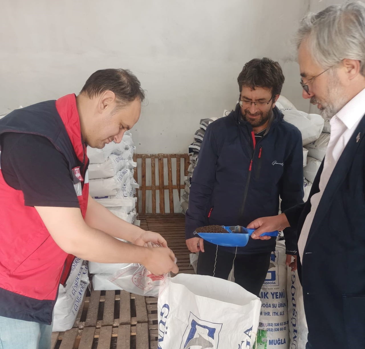 DOMANİÇ'TE UKİP KAPSAMINDA NUMUNE ALIMI