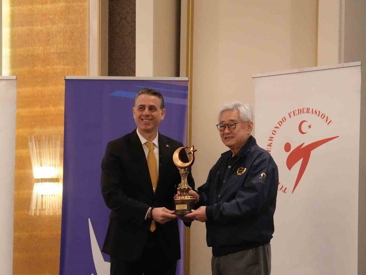 DÜNYA TAEKWONDO FEDERASYONU BAŞKANI (WT) CHUNGWON CHOUE, ULUSLARARASI TEKVANDO HAKEM SEMİNERİ...