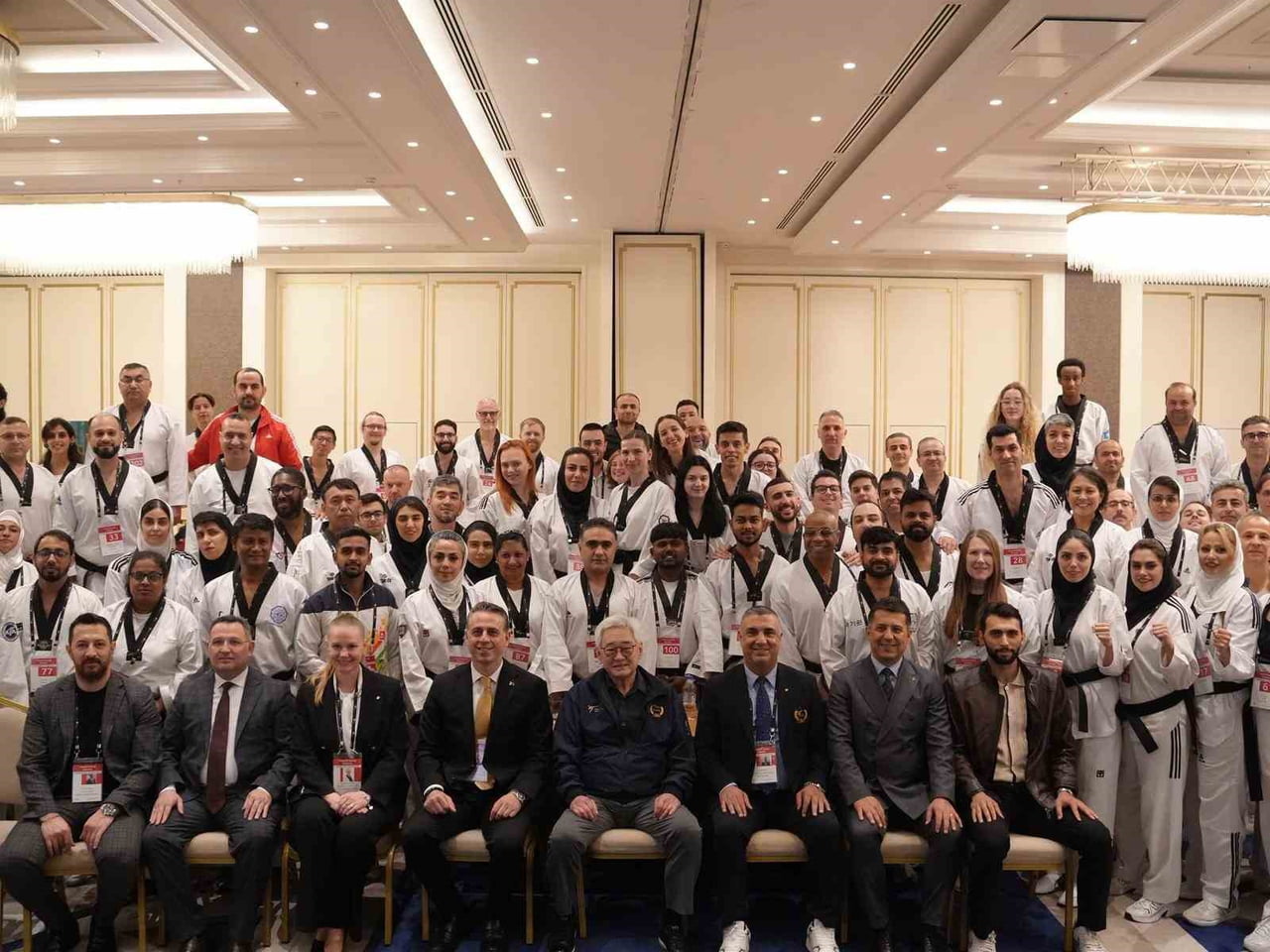 DÜNYA TAEKWONDO FEDERASYONU BAŞKANI (WT) CHUNGWON CHOUE, ULUSLARARASI TEKVANDO HAKEM SEMİNERİ...
