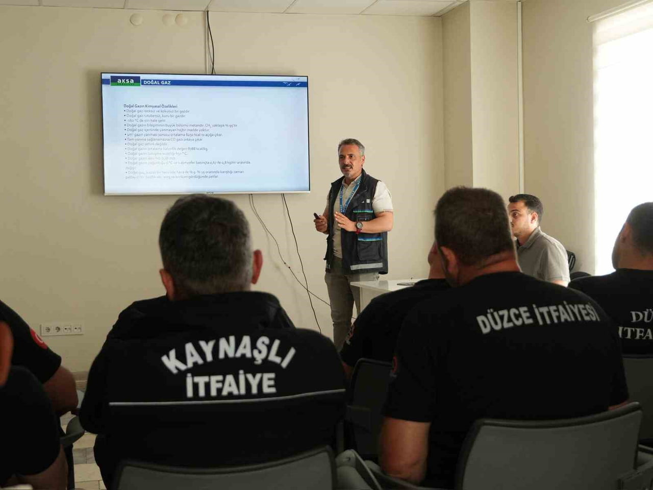 DÜZCE BELEDİYESİ İTFAİYE MÜDÜRLÜĞÜ PERSONELİNE DOĞALGAZ KAYNAKLI YANGIN VE PATLAMALARA KARŞI...