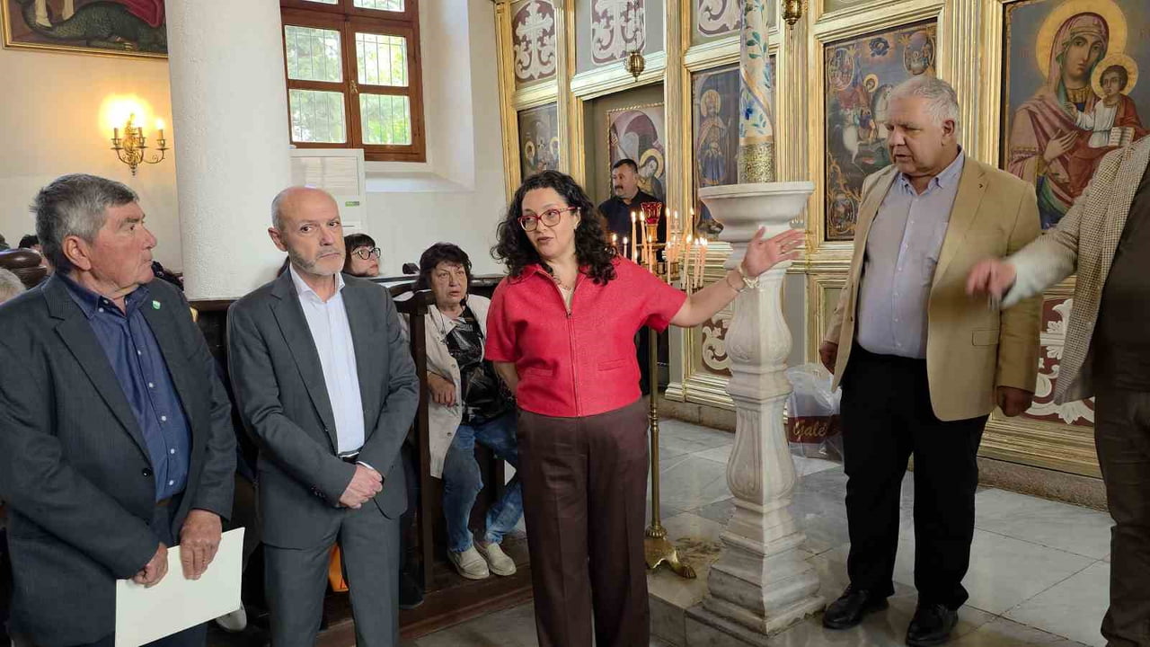 EDİRNE'DE BULUNAN SVETİ GEORGİ KİLİSESİ'NDE GERÇEKLEŞTİRİLECEK AYİN SIRASINDA BULGARCA VE YUNANCA...
