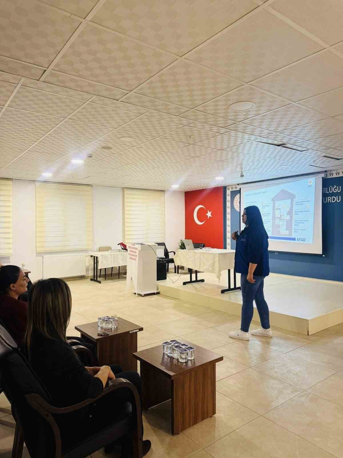 ELAZIĞ’DA AFET FARKINDALIK EĞİTİMİ