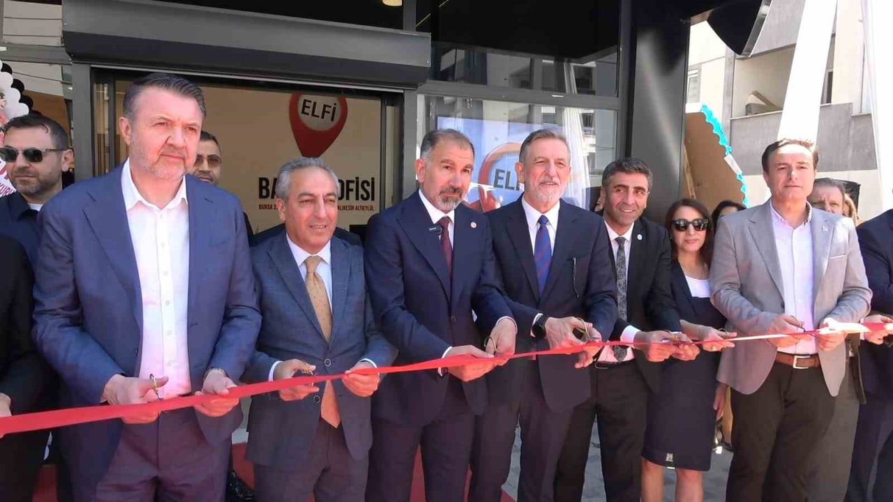 ELFİ GAYRİMENKUL, NİLÜFER İLÇESİ BALKAN MAHALLESİ'NDE 4. ŞUBESİNİ DÜZENLENEN TÖRENLE HİZMETE AÇTI....